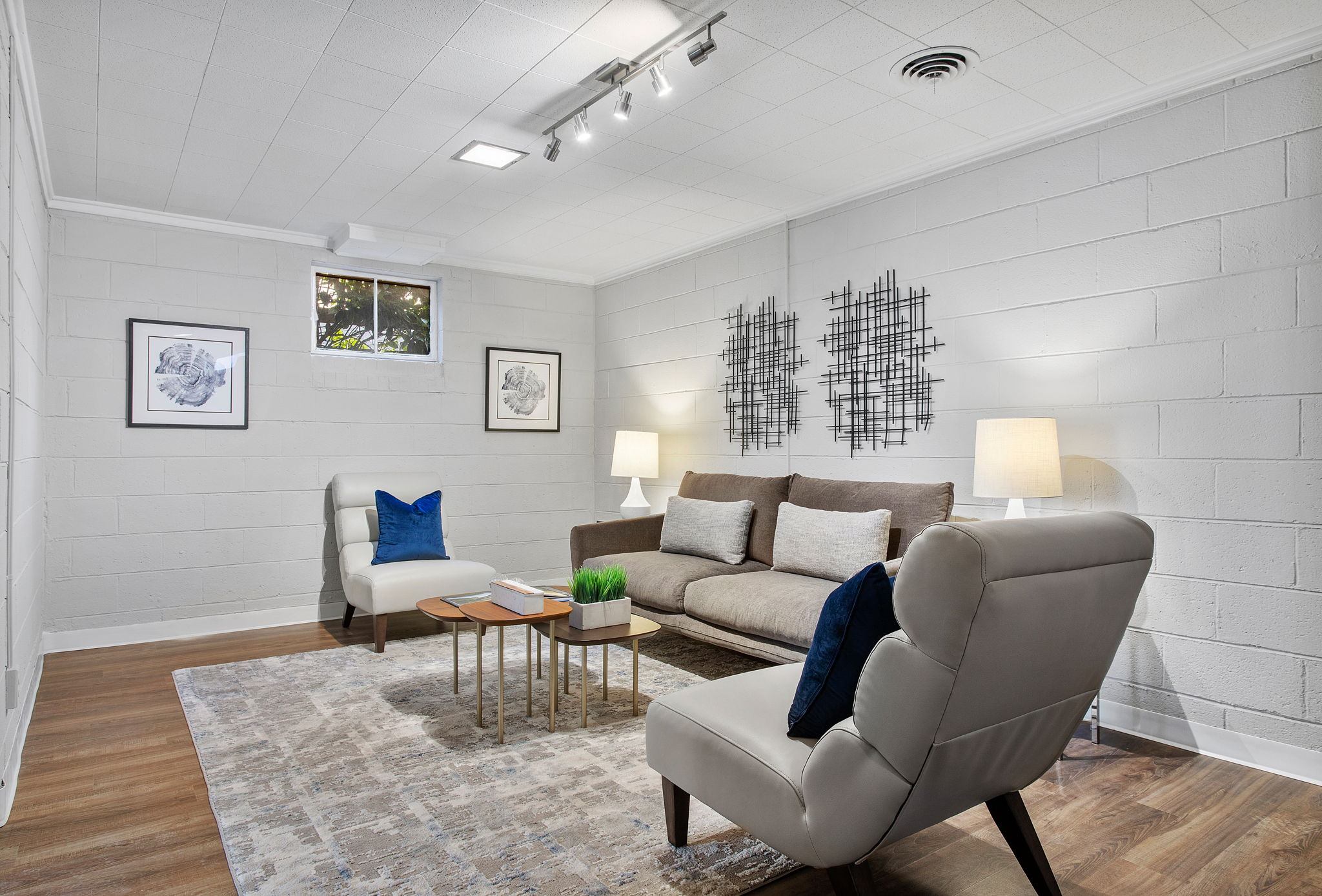 28-Basement Living Room