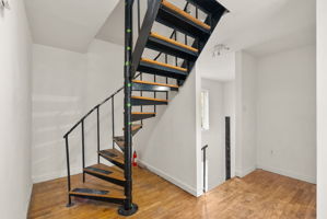 Spiral Staircase to Upper Level 2