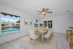 Dining Virtually Staged