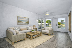 Lanai Virtually Staged