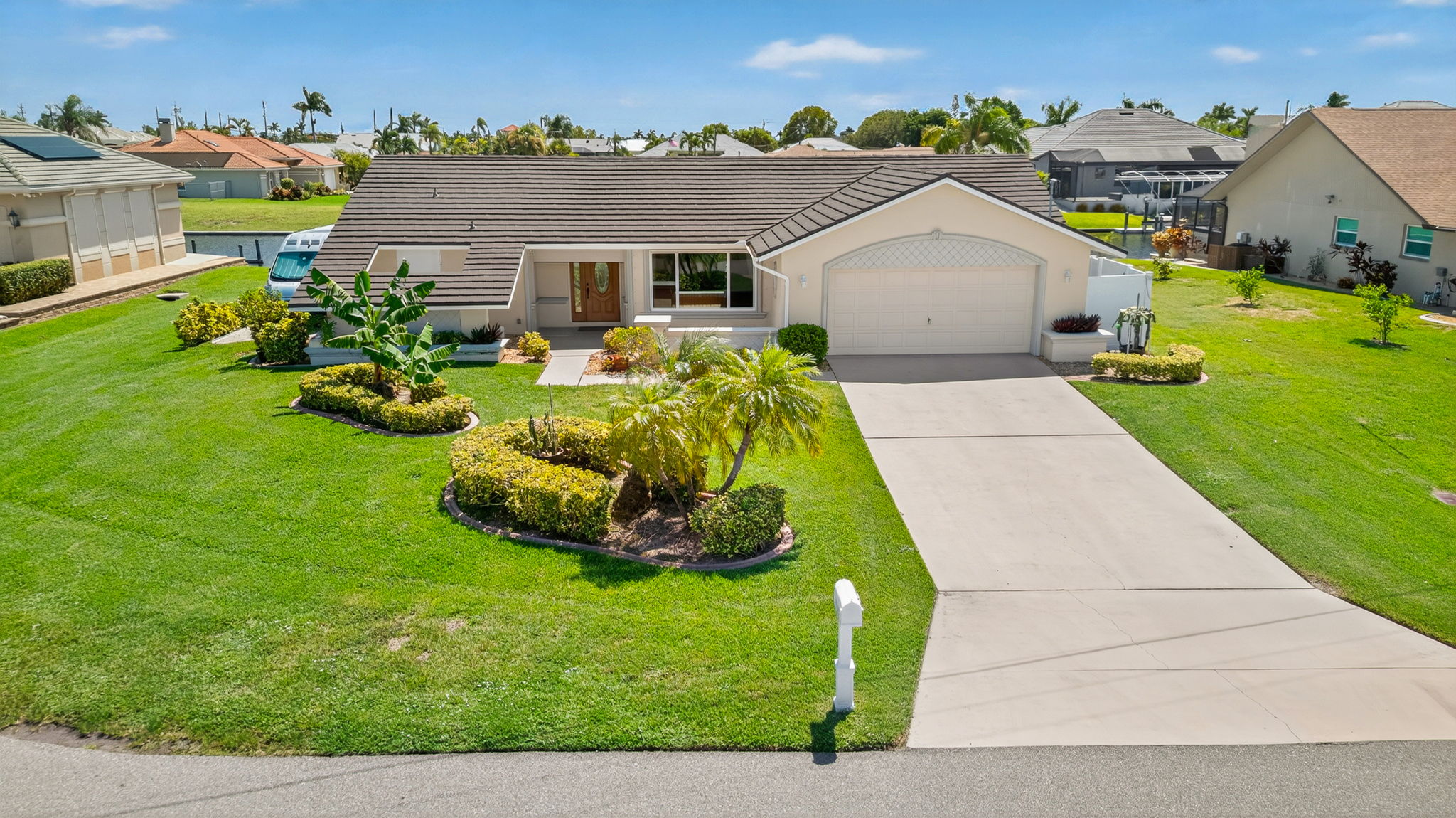 Aerial Front Exterior 1