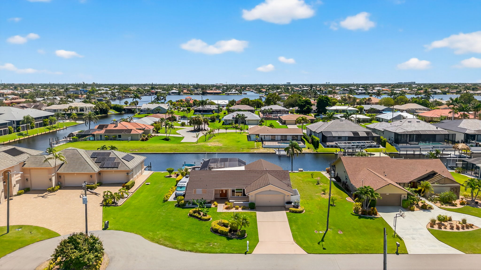 Aerial Front Exterior 2