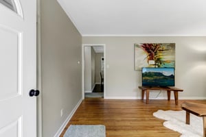 Hardwood floors throughout