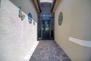 Block Home w/ Stucco Finish