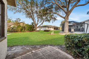 Rear Patio