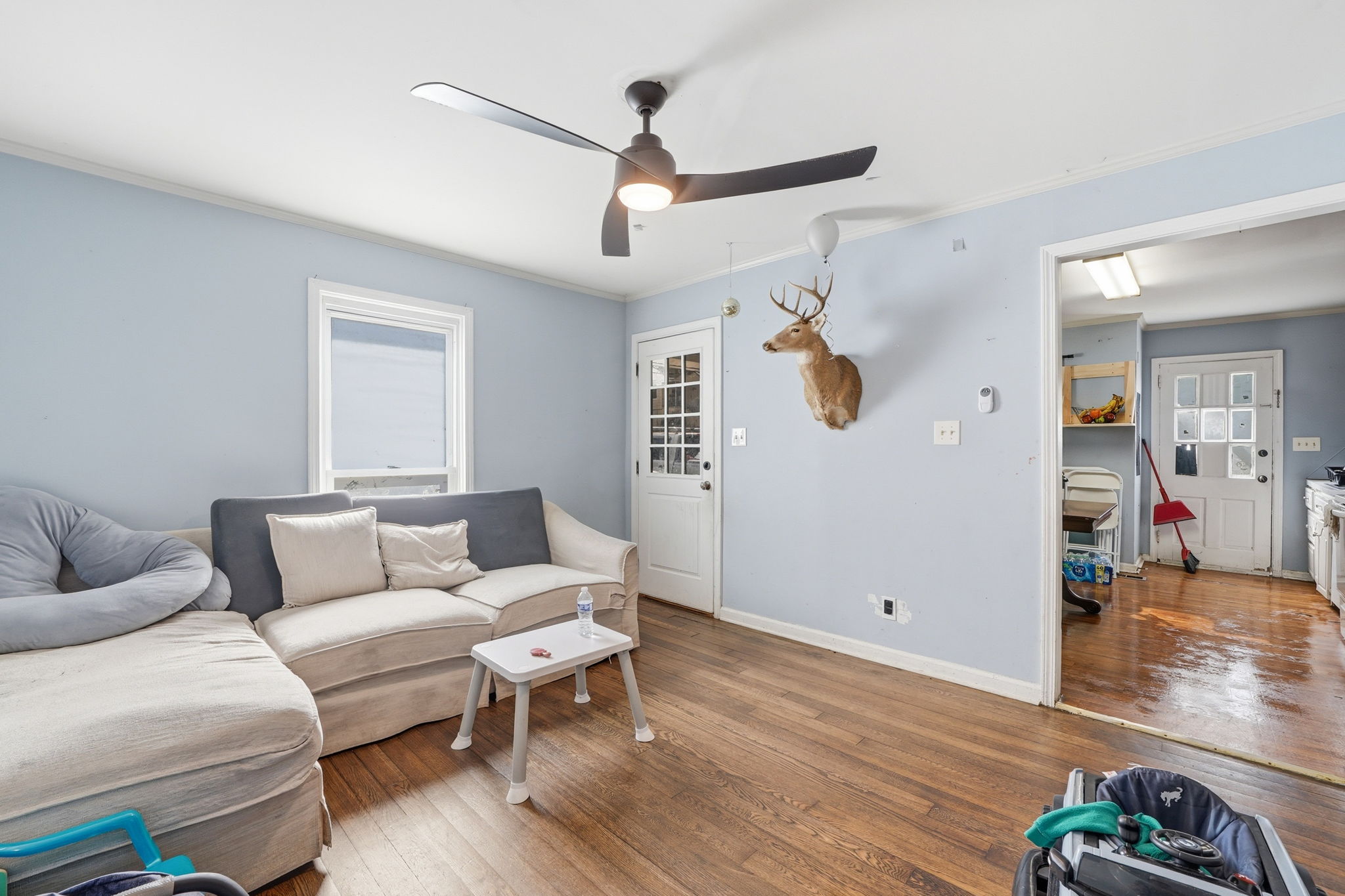 Open Concept-View into Kitchen