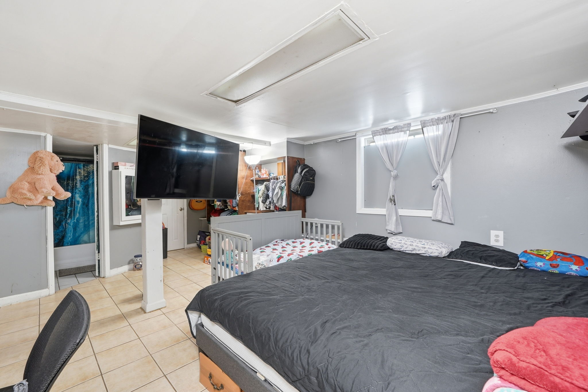 Bedroom 3 is in basement