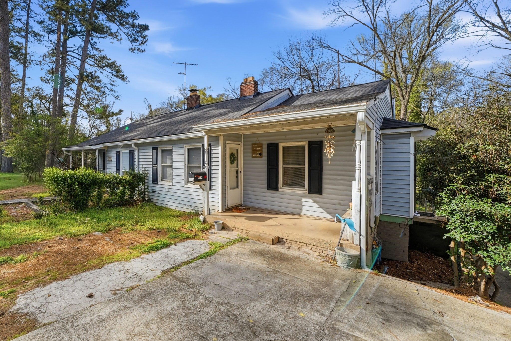 493 Birney is 2 bedroom and 1 bath