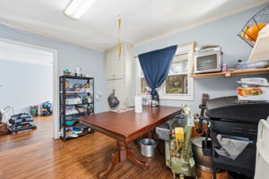View from Kitchen into Living Room