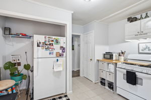 Washer/Dryer hook ups by refrigerator