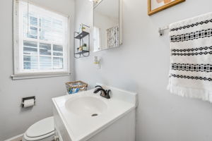 Full Bath on Main Floor