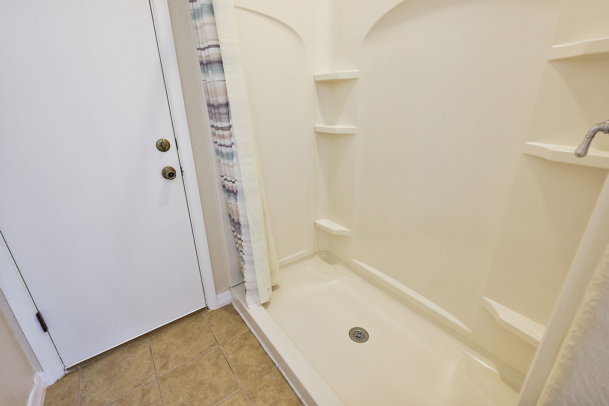 Walk-In Shower in 3rd Bathroom