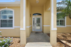Covered Front Entry