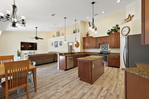 Massive Chef's Kitchen w/ LVP Floor