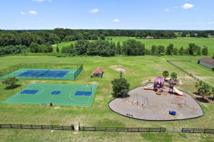 Neighborhood Playground, Basketball & Tennis Courts