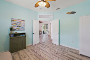 4th Bedroom w/ Built-In Closet Storage