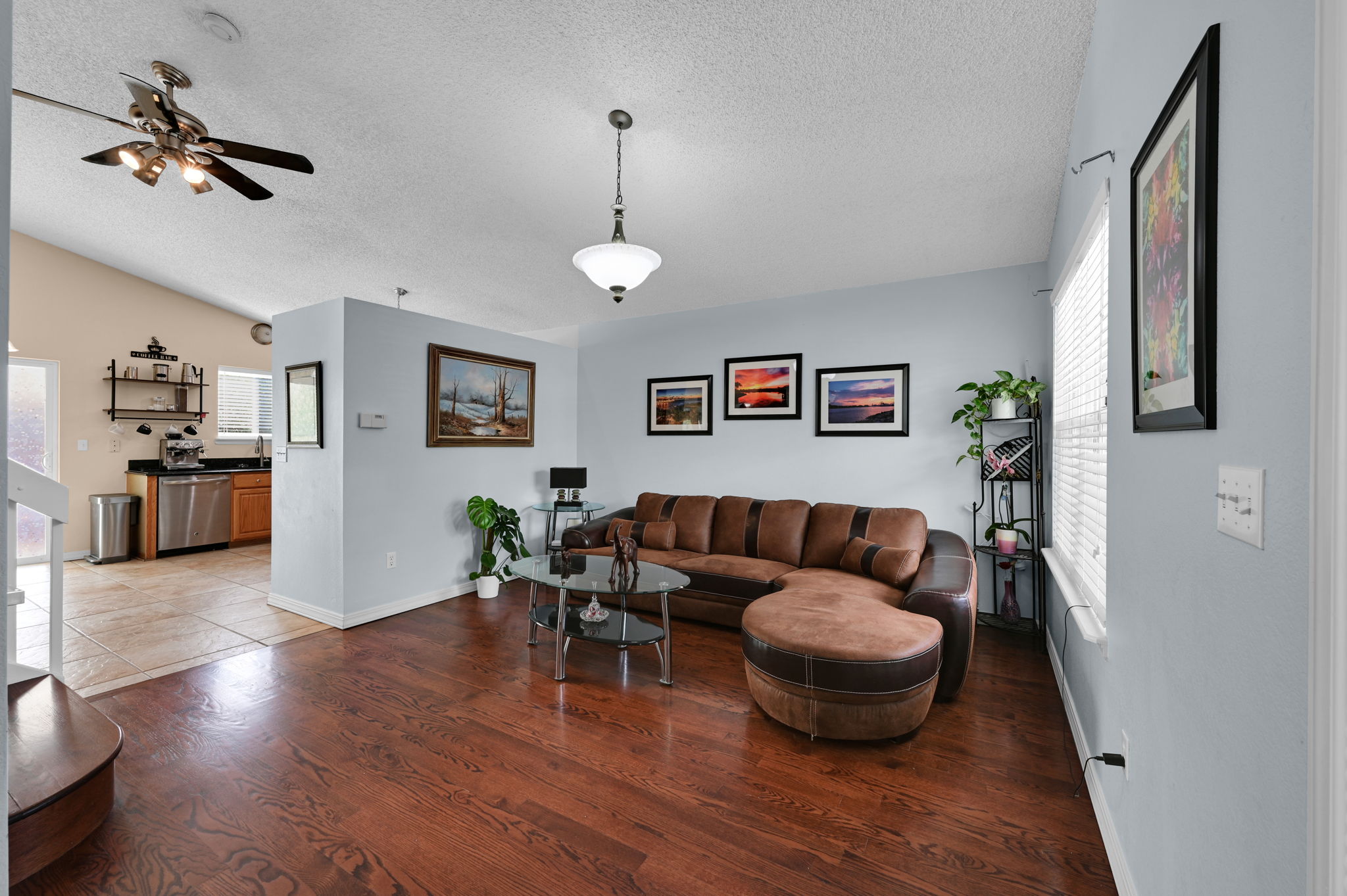 Inviting Front Entry Living Room