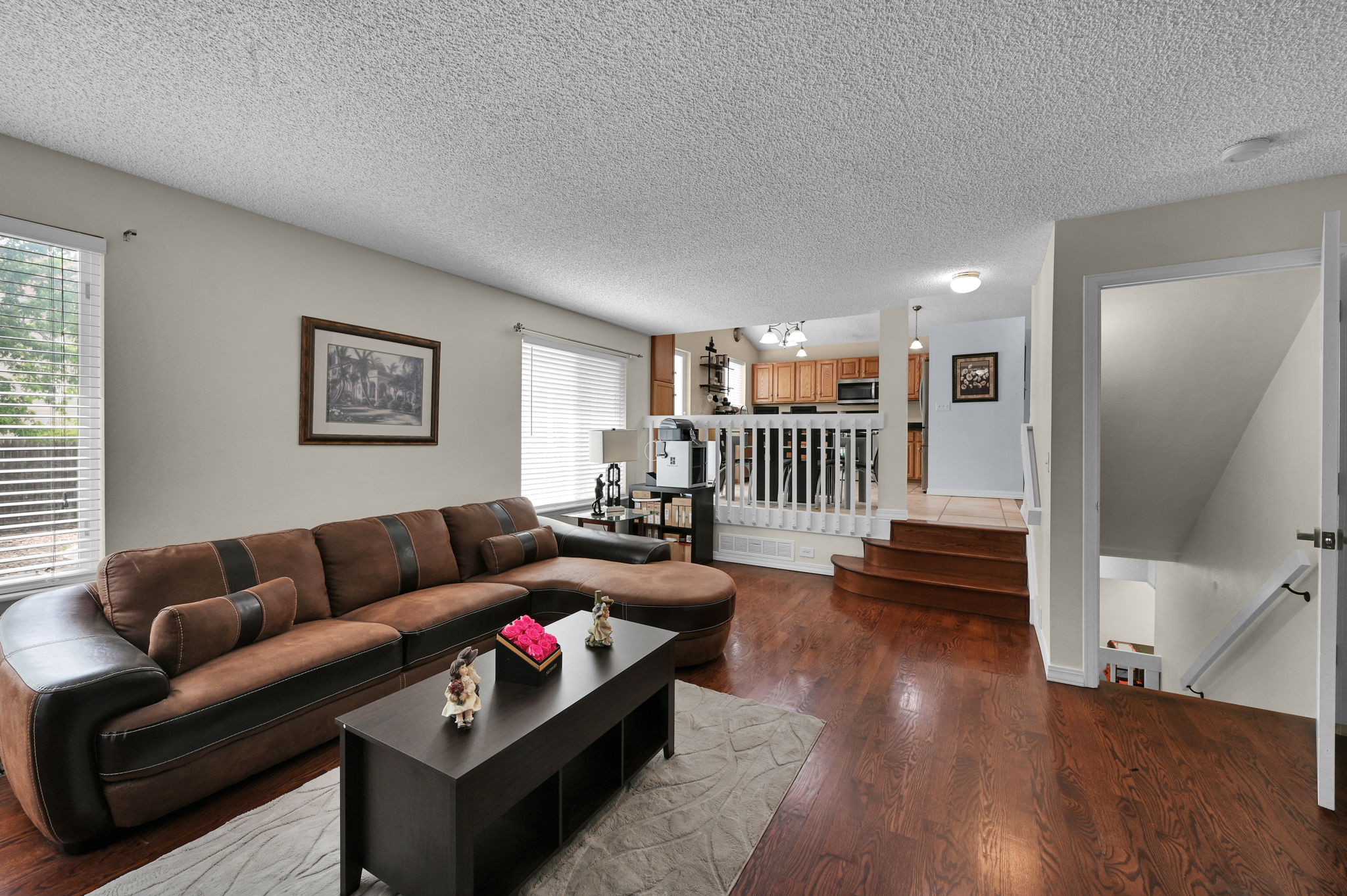 Family Room with Open Floorplan & Ample Natural Light