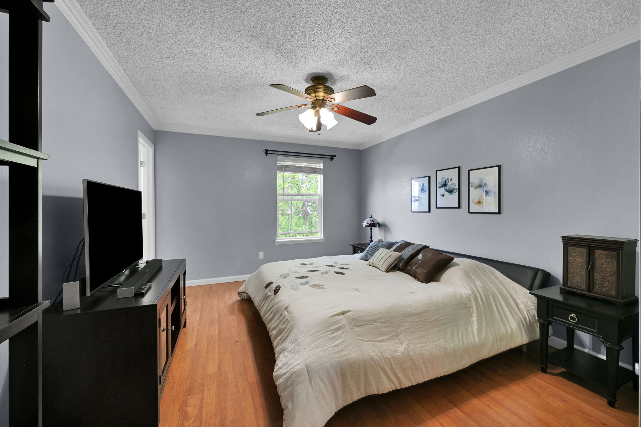 Primary Suite with Ceiling Light Fan