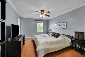 Primary Suite with Ceiling Light Fan