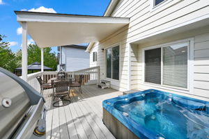 Hot Tub and Grill Station