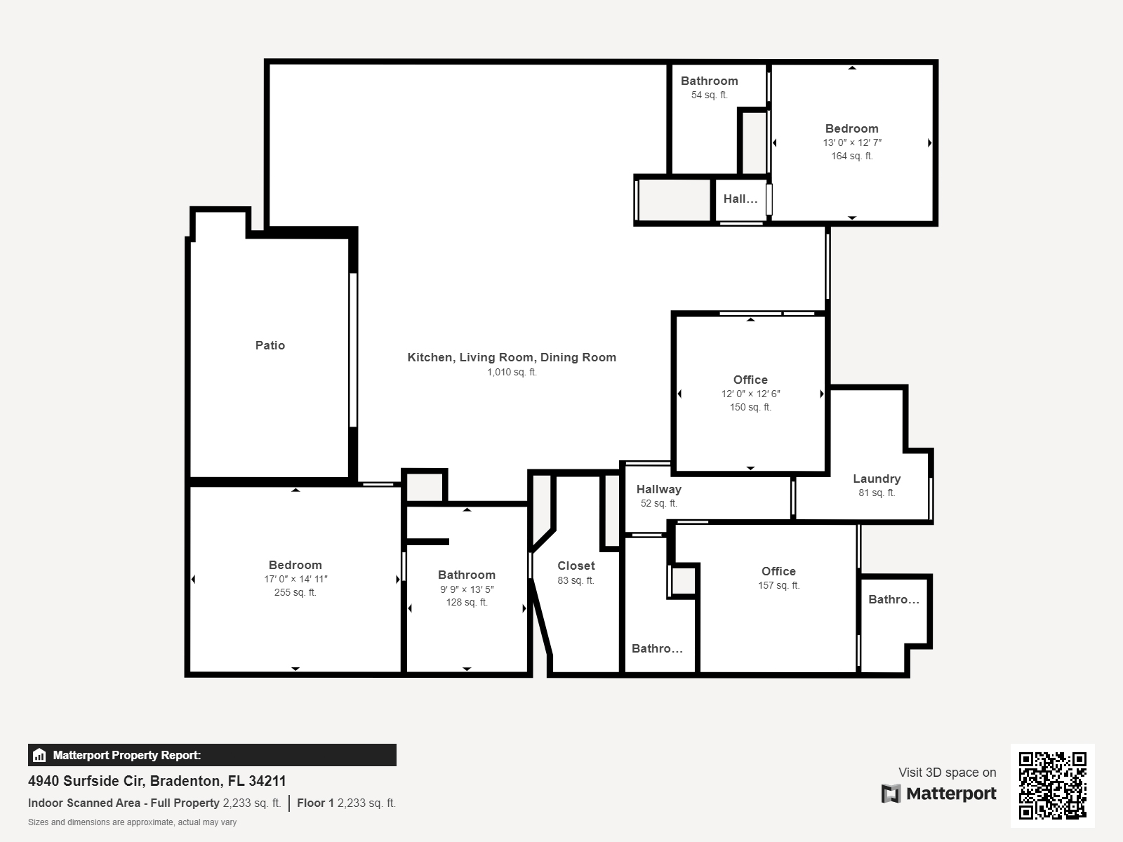 Measurements - 4940 Surfside Cir