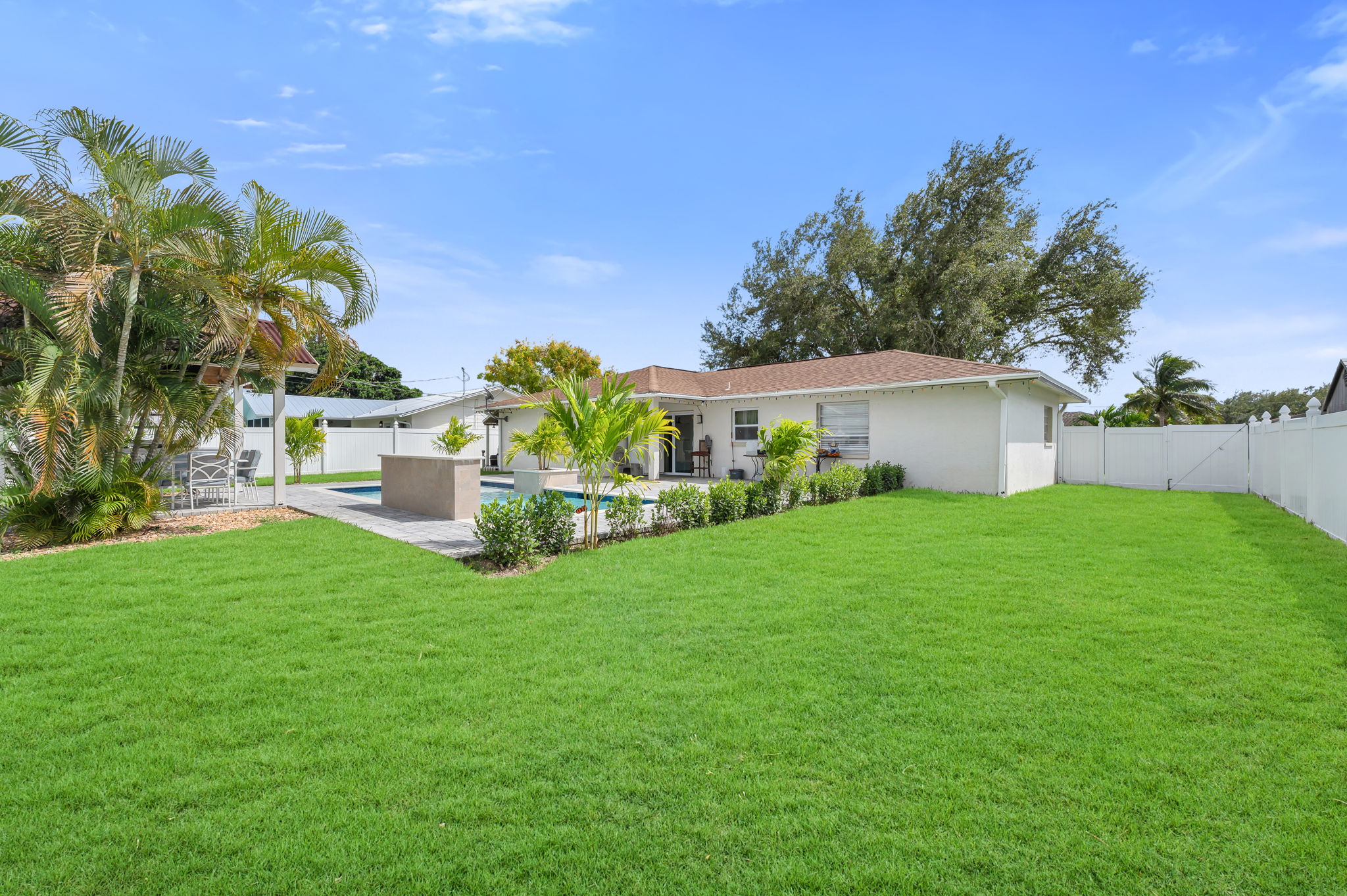 Backyard - Rear Elevation