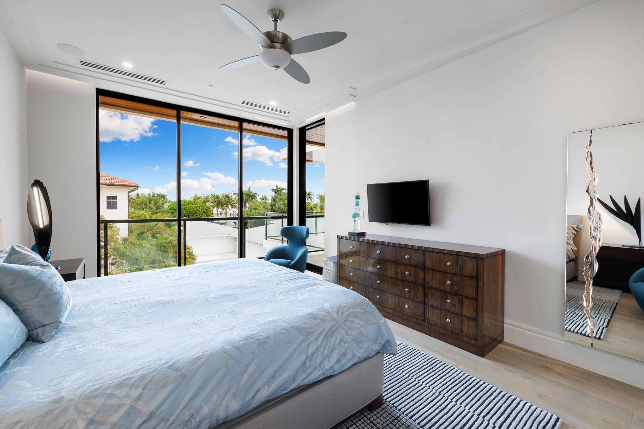 Primary Bedroom with Balcony Access