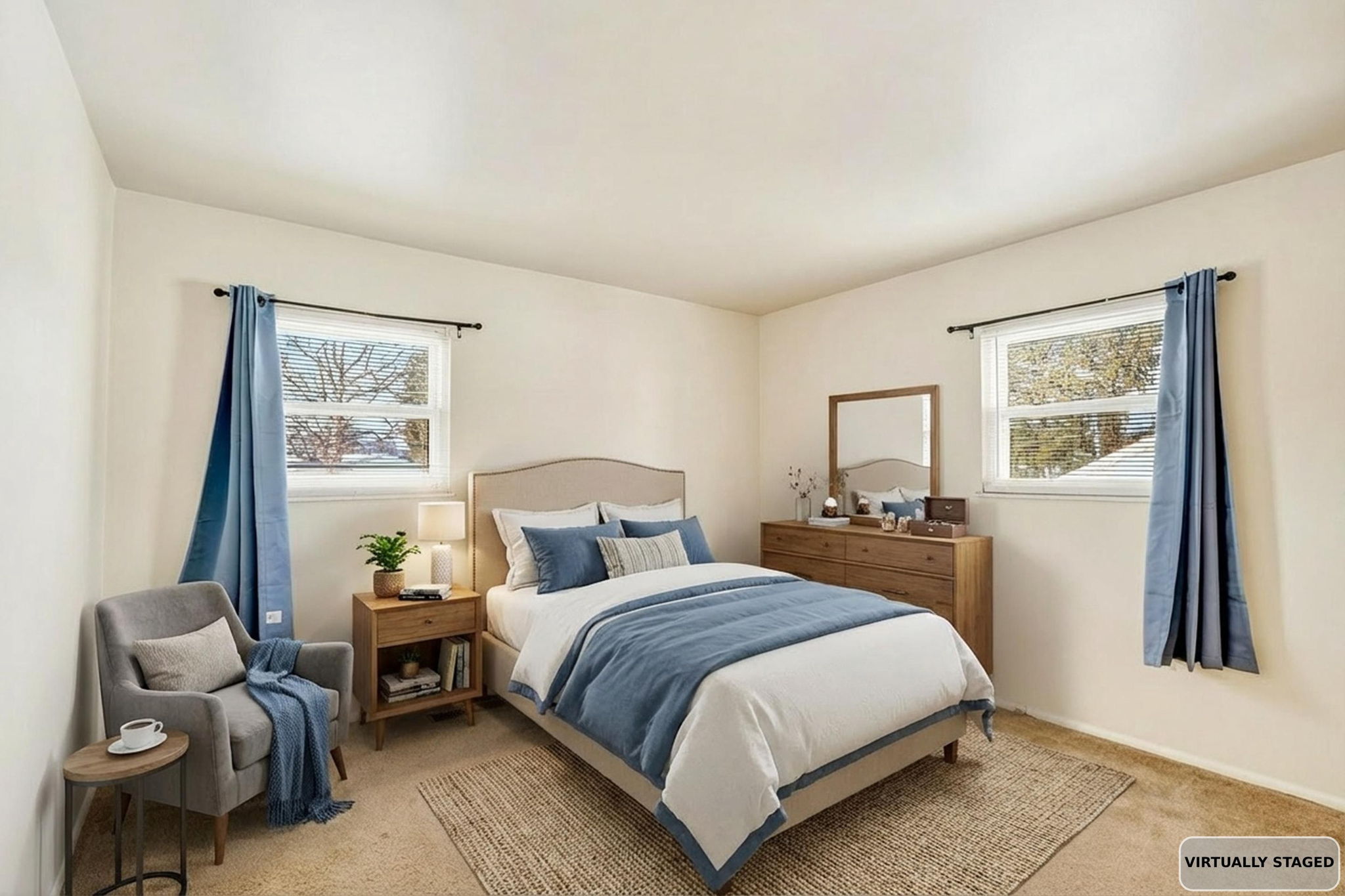 Second Bedroom Virtually Staged