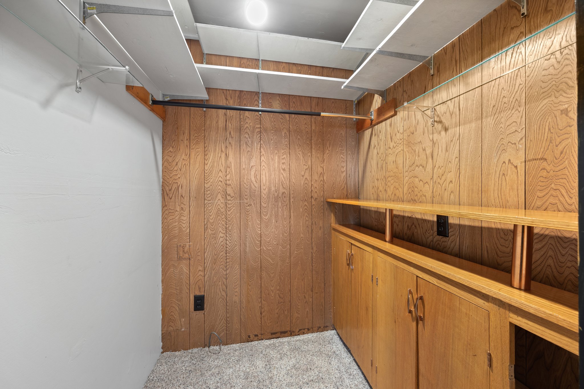 Large Closet~ Was once used by the homeowner as a bar! How cool is that?!