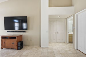 Living Room Door Closed