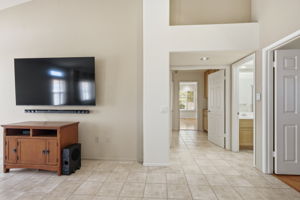 Living Room Door Open