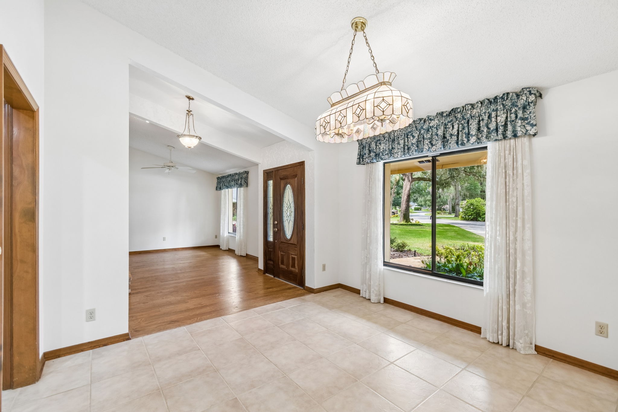 View from dining to living room