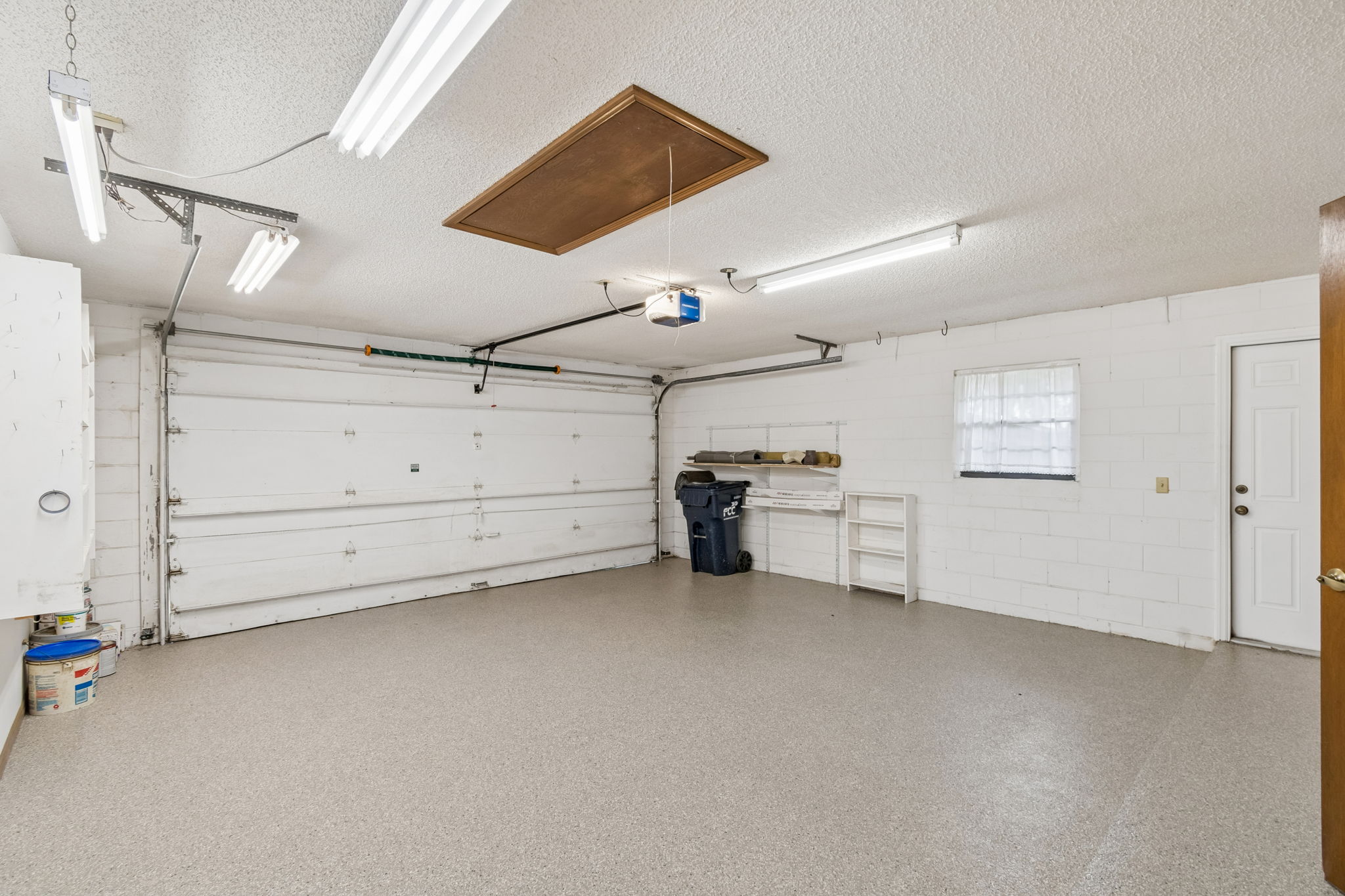 New Shark floor coating in 2 car garage
