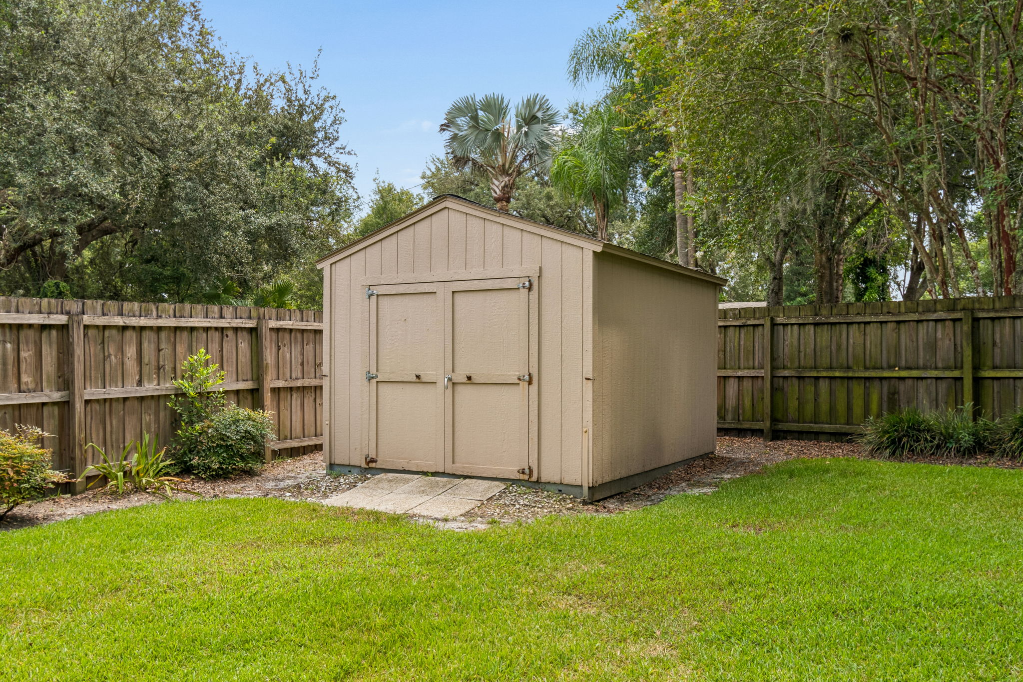 Backyard shed