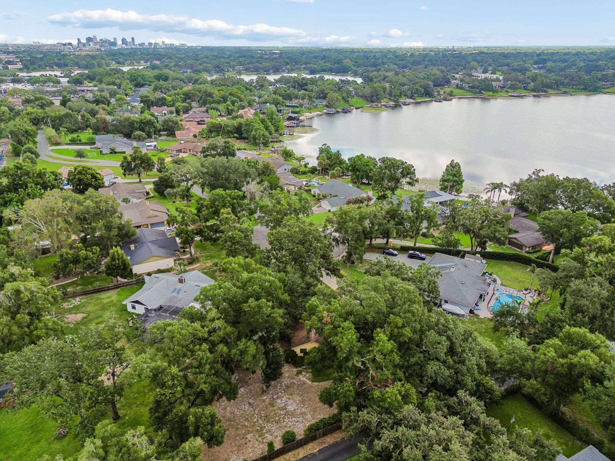 View towards downtown Orlando