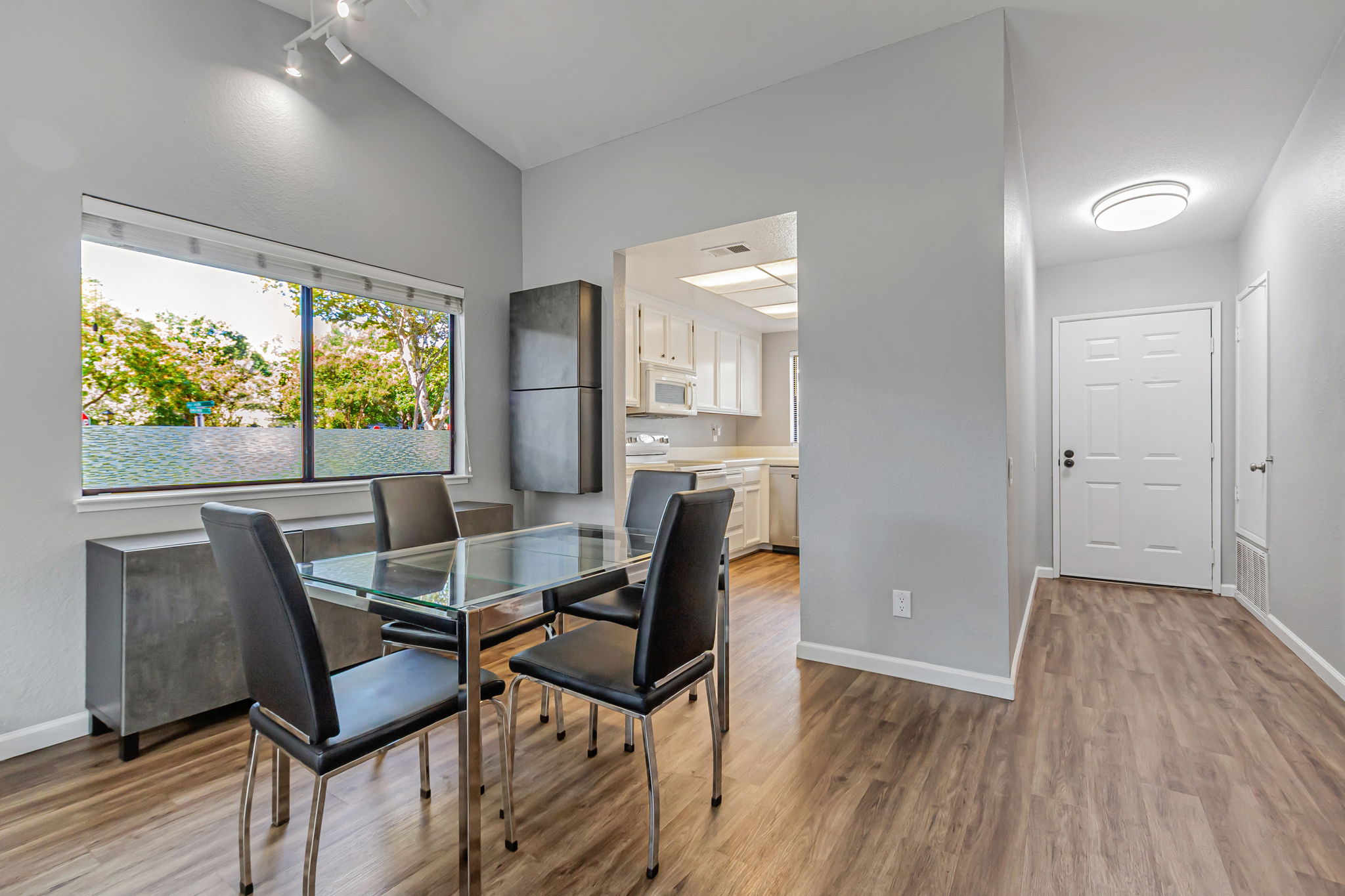 Dining Area In Living Room