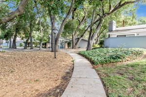 Walk Way To Pool