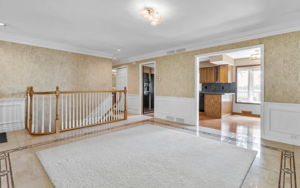 Sizable dining room for family gatherings