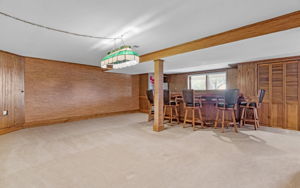 Lower level waiting for your pool table