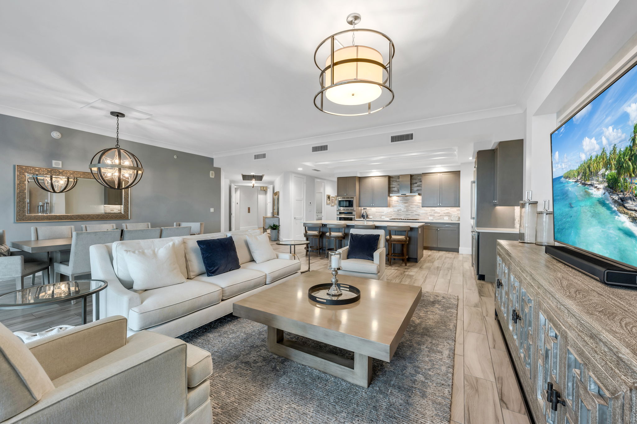 Living - Dining - Kitchen