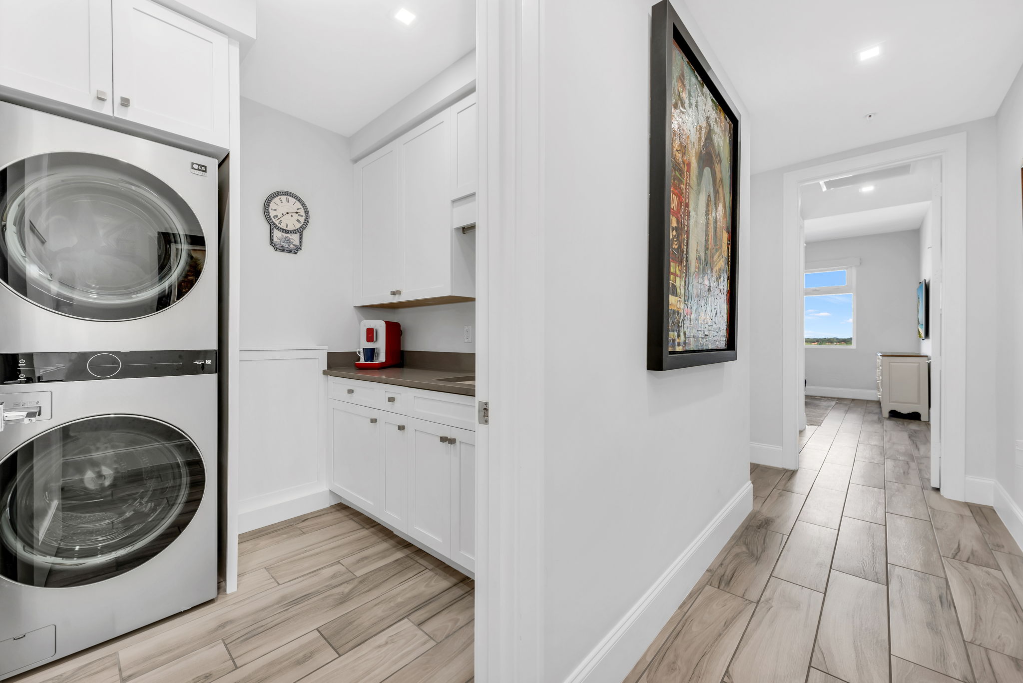 Laundry - Guest Hallway