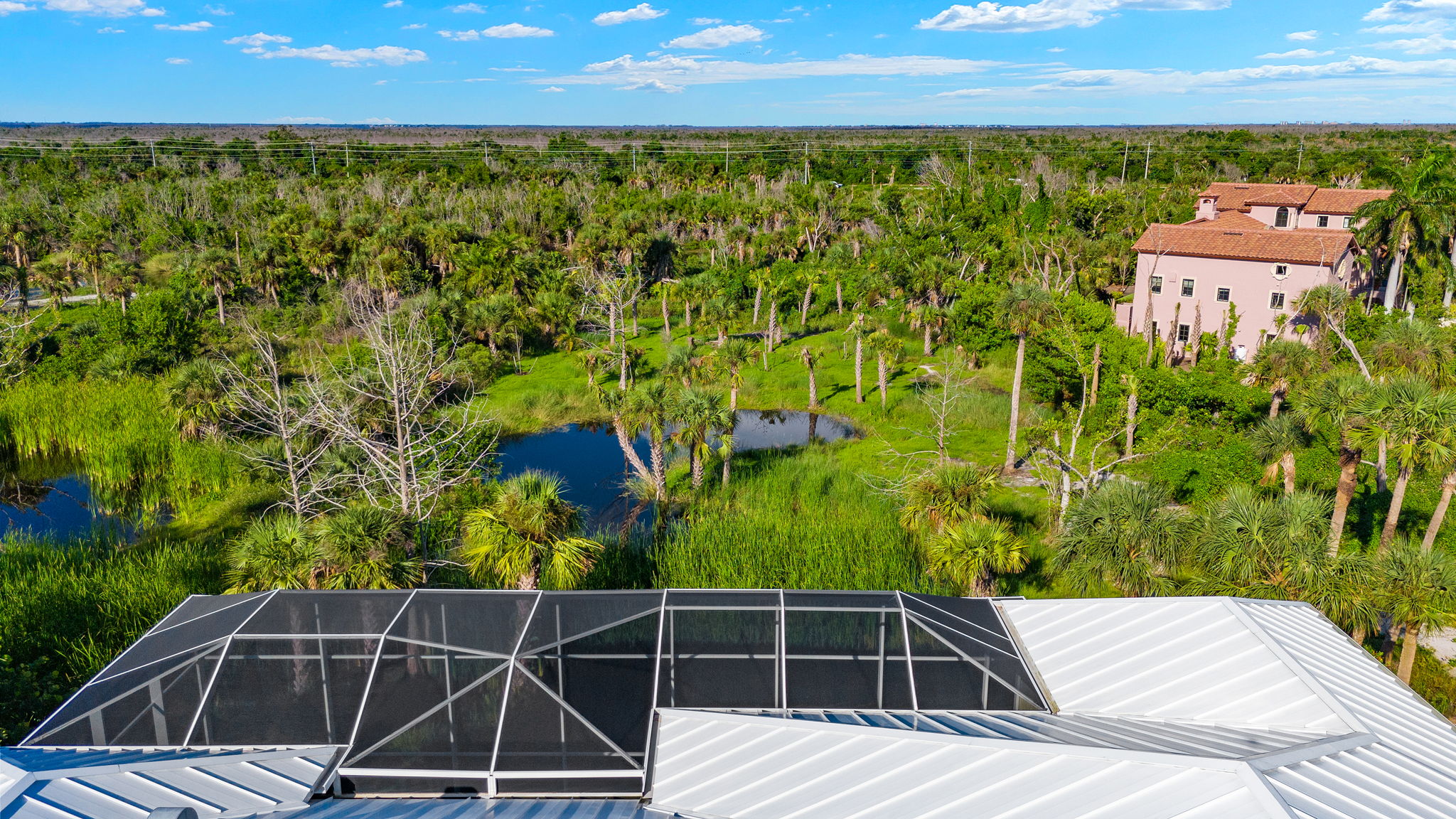 Aerial Rear View