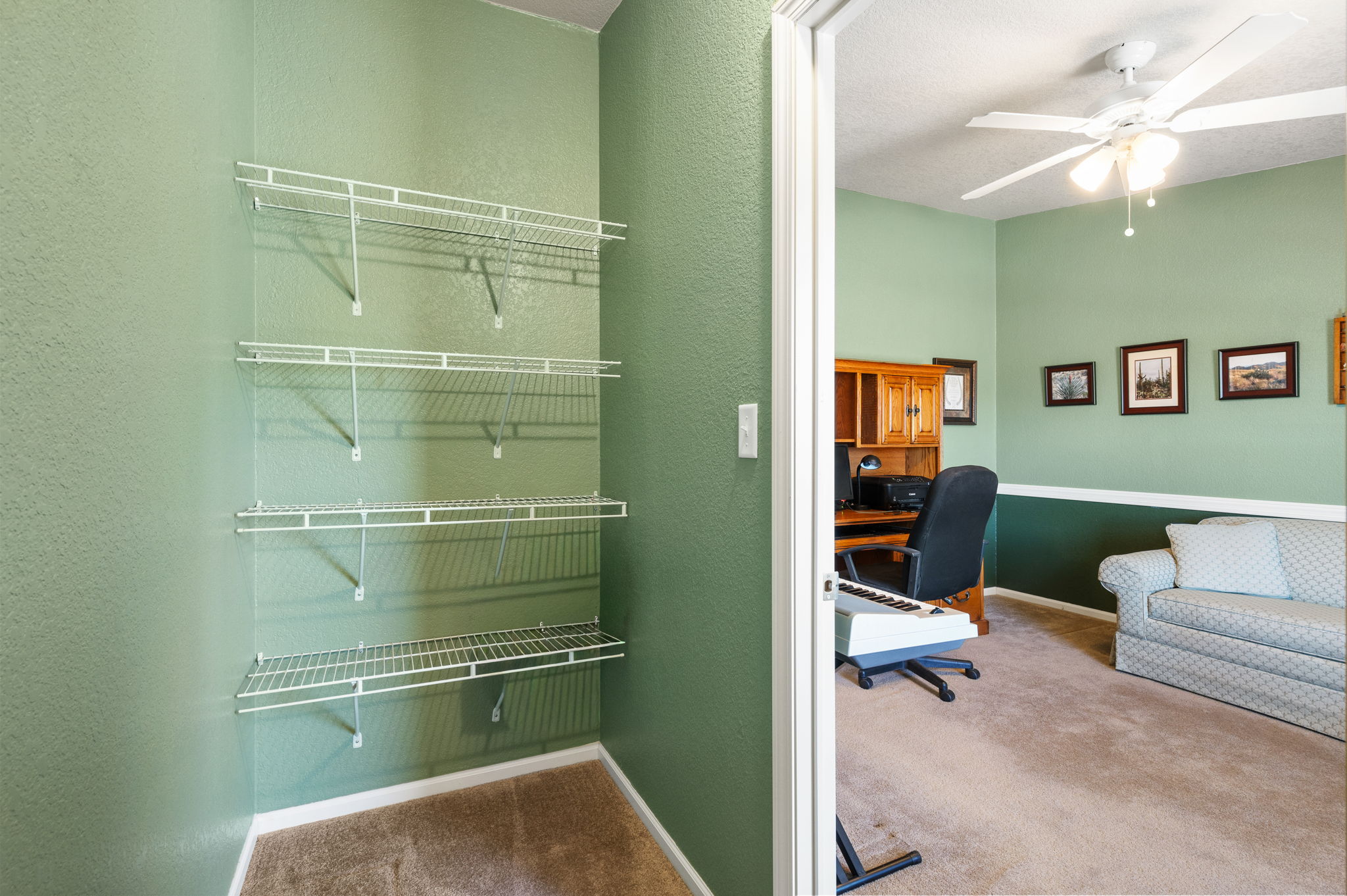 Bedroom 3 Walk-In Closet