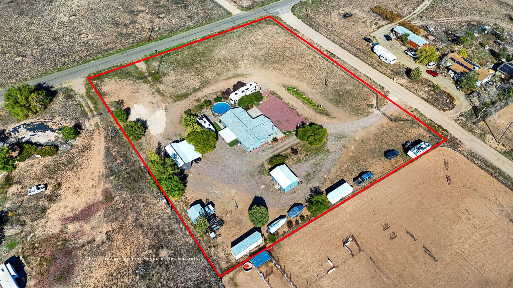 Birds Eye with Lot Lines