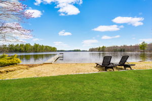 Bask in the sun on your own beach!