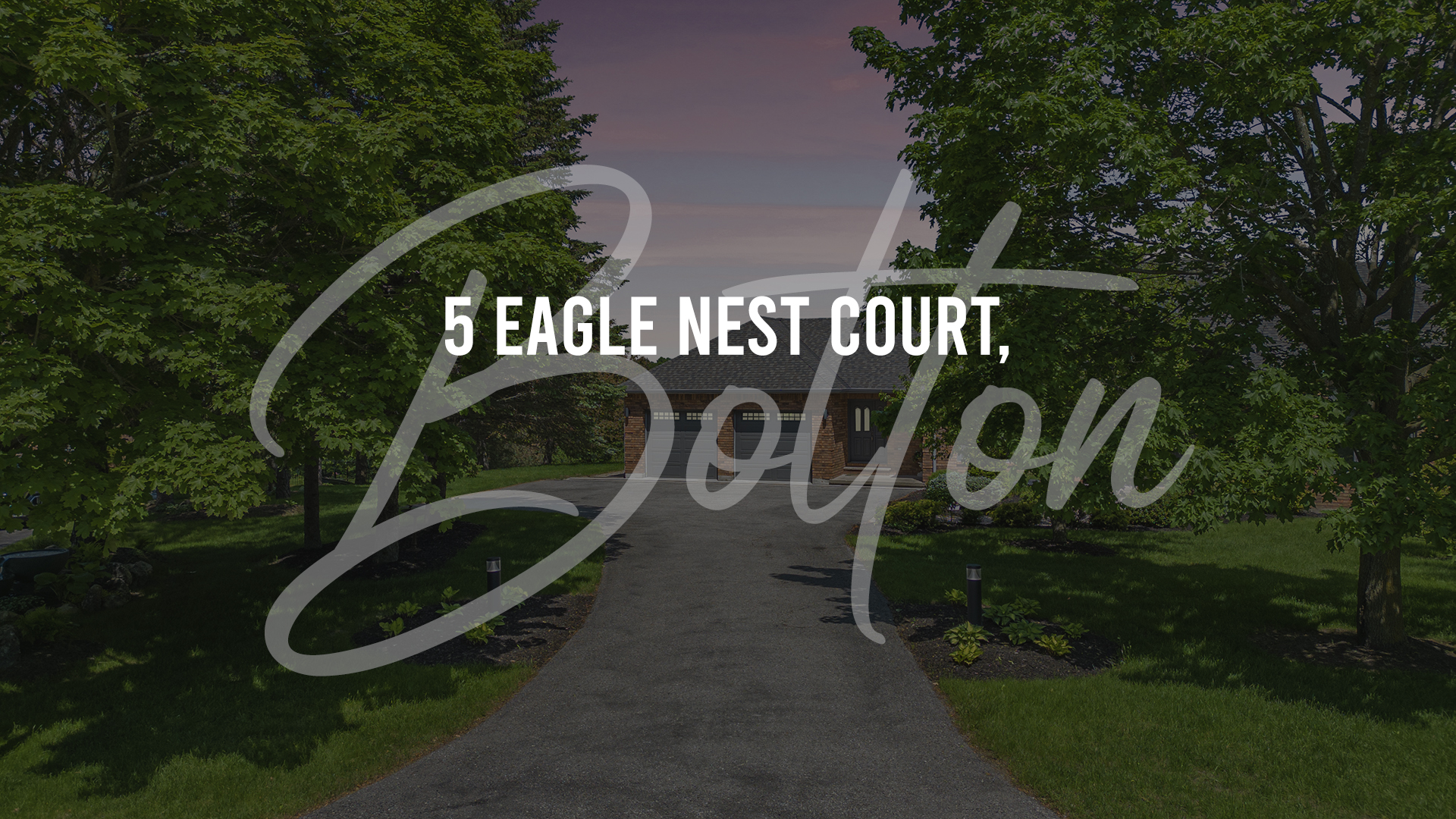 5 Eagle Nest Ct, Bolton, ON L7E 0B4