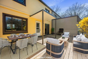 Rear Deck with Virtual Staging