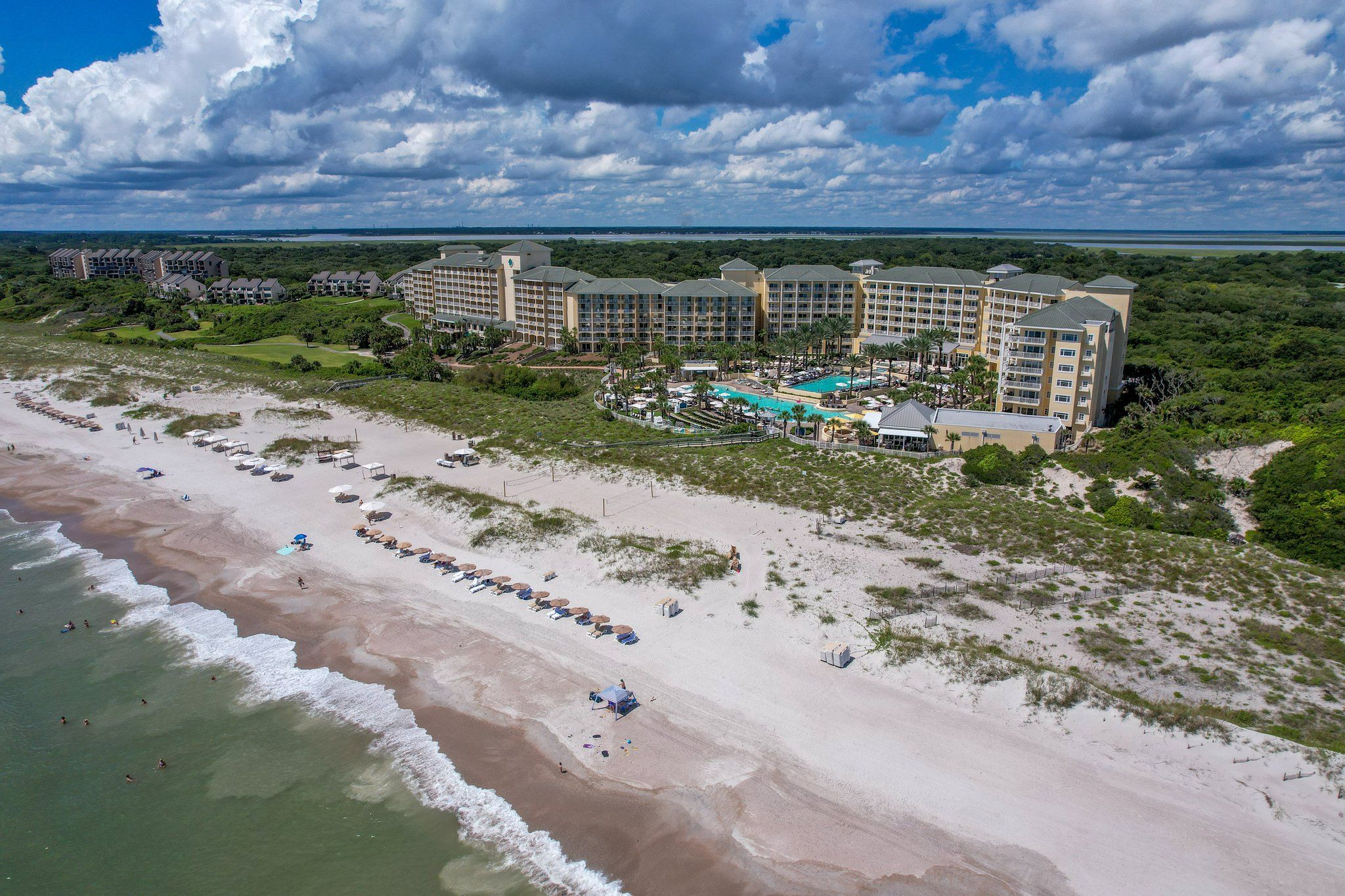 ... or take in the ocean breeze alongside the 3.5 mile stretch of continuous shoreline.