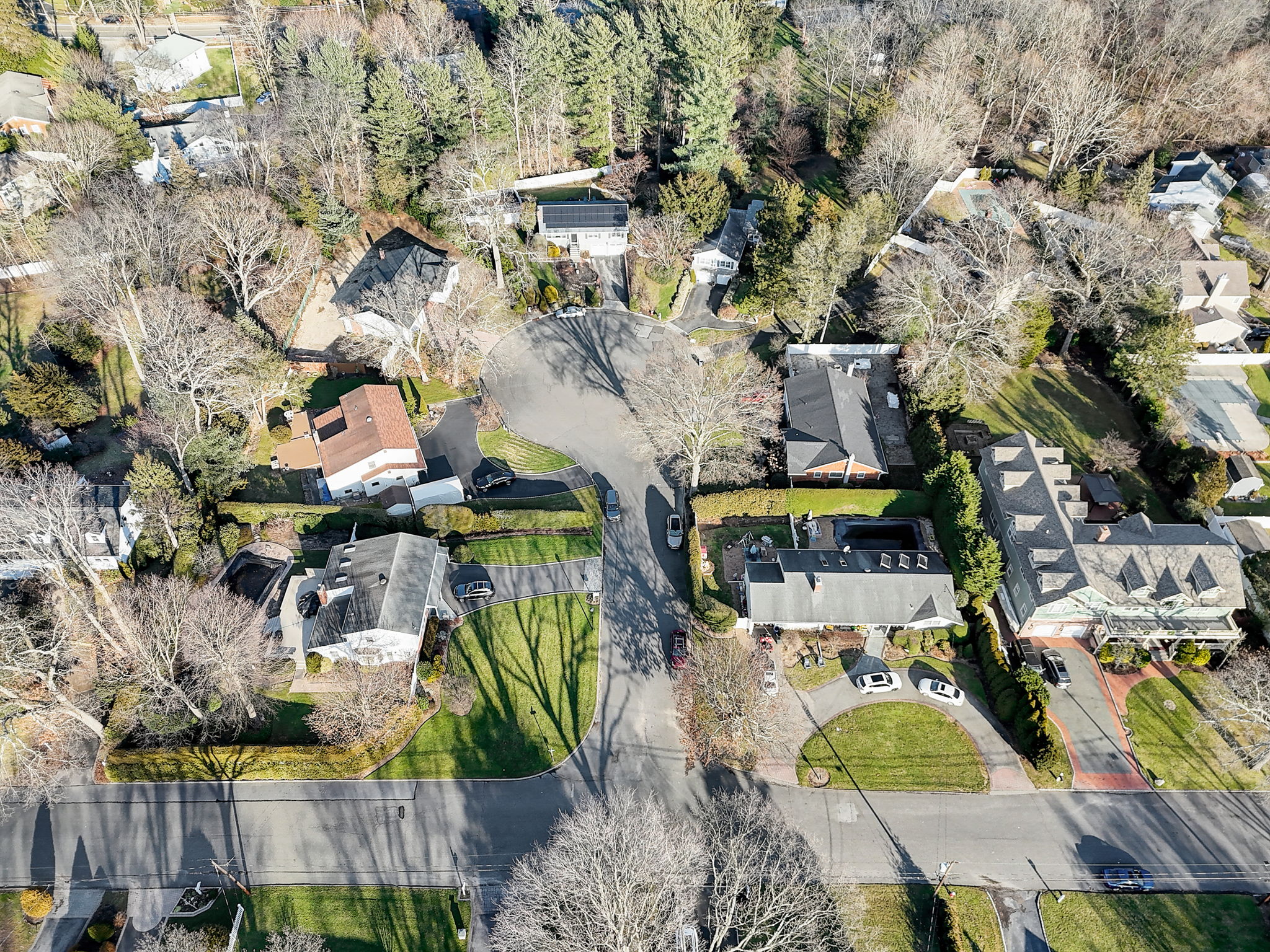 Tremont Court-Aerial of Cul De Sac